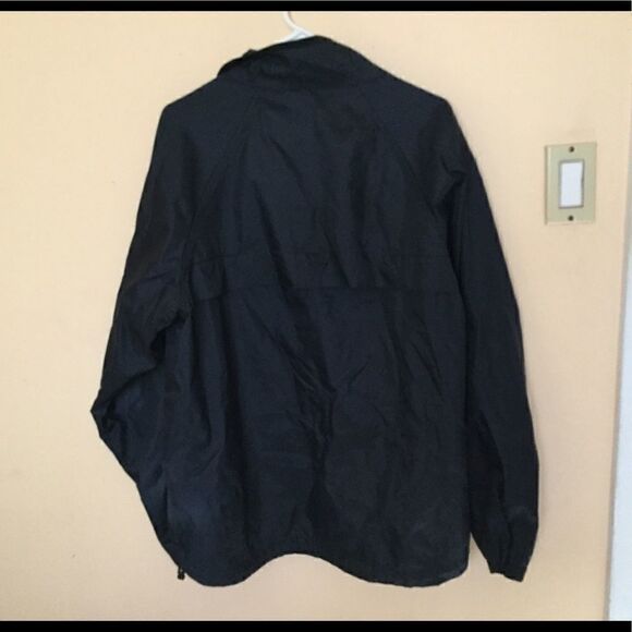 Navy Blue Windbreaker jacket  - Picture 3 of 4